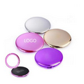 Round Power bank with mirror